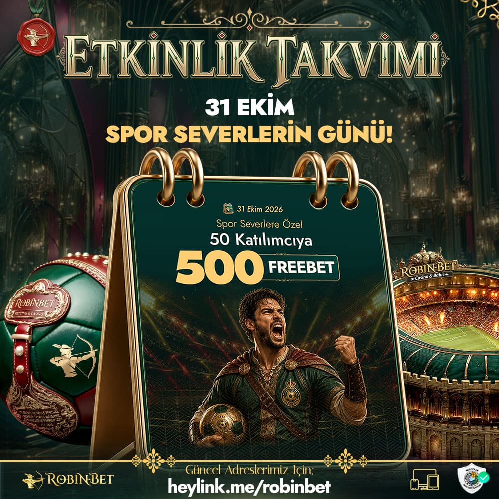 31 Ekim: Freebet!