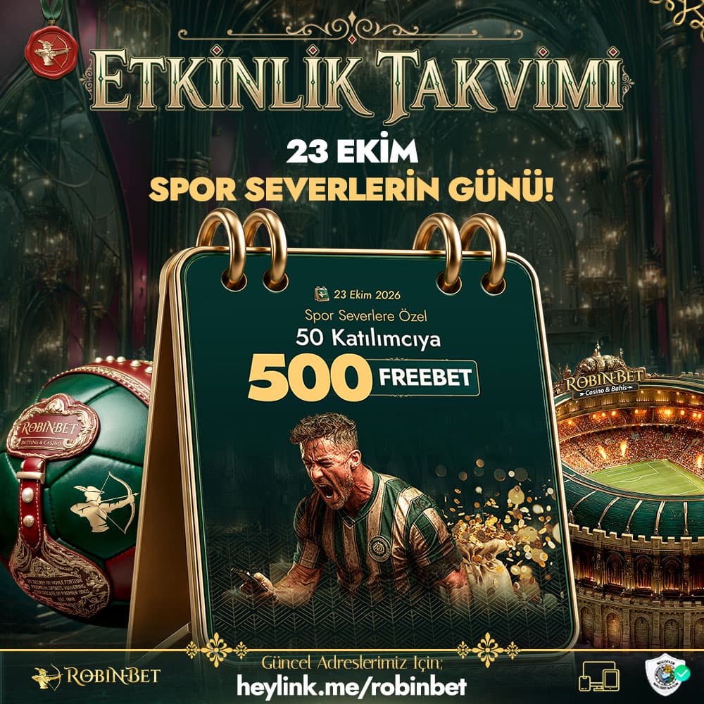 23 Ekim: Freebet!