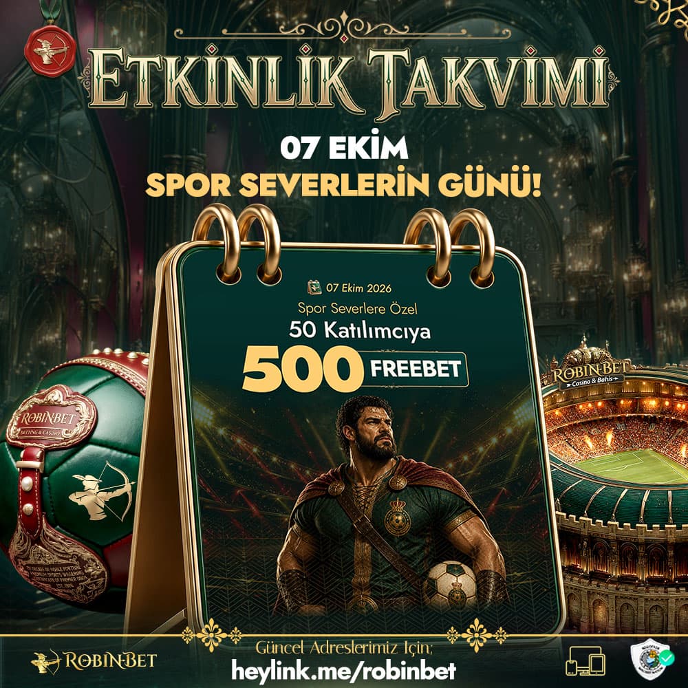 7 Ekim: Freebet!